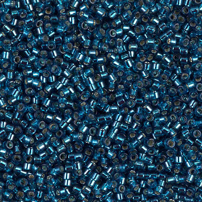 Miyuki Delica 11/0 - DB0608 Blue Zircon Silver Lined-Dyed