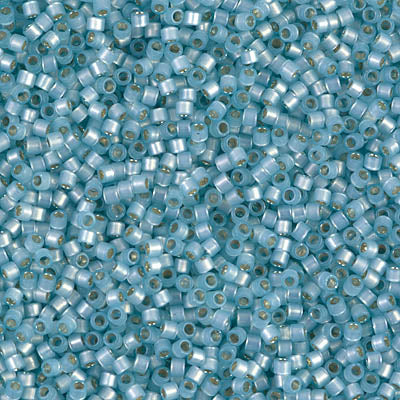 Miyuki Delica 11/0 - DB0628 Aqua Opal Silver Lined-Dyed