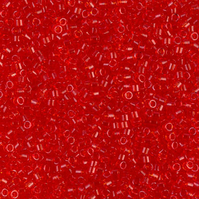 Miyuki Delica 11/0 - DB0704 Red Orange