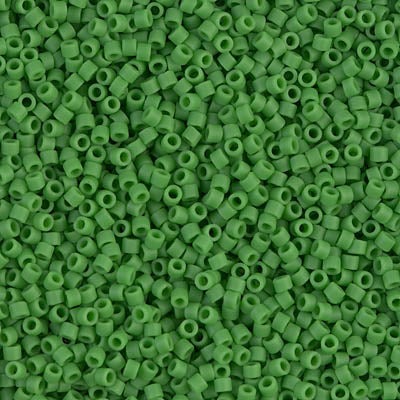 11/0 - DB0754 - Vert pois mat Opaque · Miyuki Delica