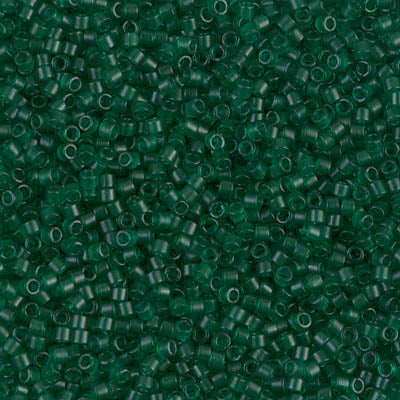 Miyuki Delica 11/0 - DB0776  Emerald Matte-Dyed