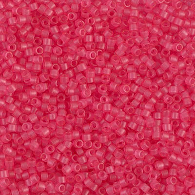 11/0 - DB0780 - Rose boule de gomme mat Transp. · Miyuki Delica