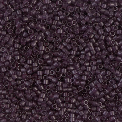 Miyuki Delica 11/0 - DB0784  Dark Amethyst Matte-Dyed