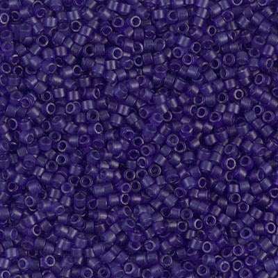 11/0 - DB0785 - Bleu cobalt mat Transp. · Miyuki Delica