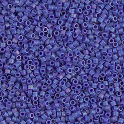 11/0 - DB0880 - Mauve foncé AB mat Opaque · Miyuki Delica