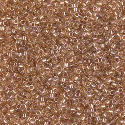 Miyuki Delica 11/0 - DB0901 Gold Honey Sparkle Crystal Lined