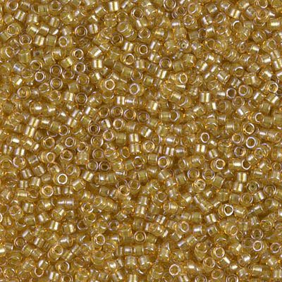 Miyuki Delica 11/0 - DB0911 Peridot Sparkle Topaz Lined