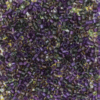 Miyuki Delica 11/0 - DB0991 Sparkling Lined Violet Dusk