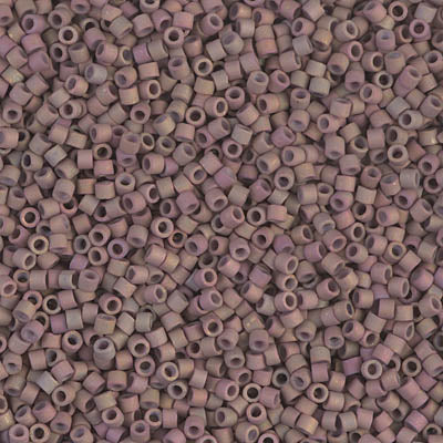 Miyuki Delica 11/0 - DB1061  Matte Metallic Dusky Clay AB