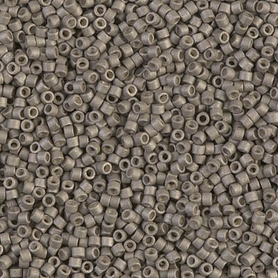 Miyuki Delica 11/0 - DB1169 Silver Pewter Galvanized-Dyed Matte