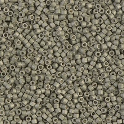 Miyuki Delica 11/0 - DB1170  Green Aloe Galvanized-Dyed Matte