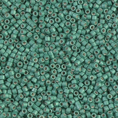 Miyuki Delica 11/0 - DB1171 Galvanized Matte Dark Mint