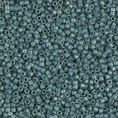 Miyuki Delica 11/0 - DB1172 Dark Aqua Galvanized-Dyed Matte