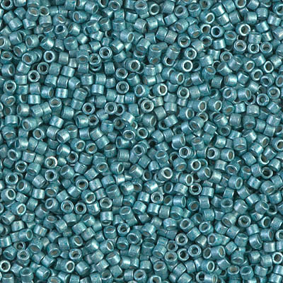 Miyuki Delica 11/0 - DB1183 Dark Aqua Galvanized-Dyed Semi-Matte