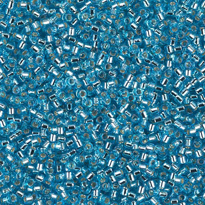 Miyuki Delica 11/0 - DB1209 Blue Ocean Silver Lined