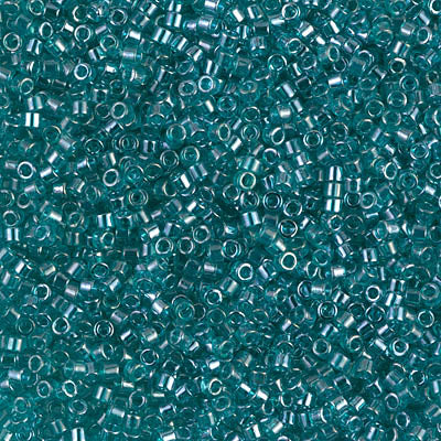 11/0 - DB1228 - Sarcelle du caraïbe lustré Transp. · Miyuki Delica