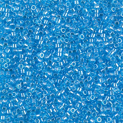 11/0 - DB1229 - Bleu océan lustré Transp. · Miyuki Delica