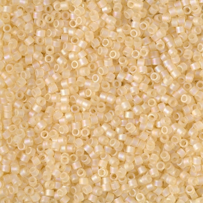 Miyuki Delica 11/0 - DB1287  Crystal Ivory Matte AB