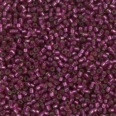 Miyuki Delica 11/0 - DB1342 Raspberry Silver Lined-Dyed