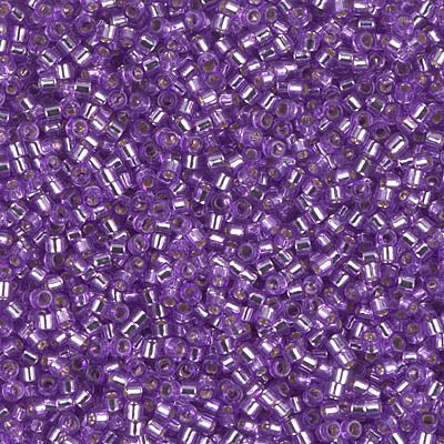 Miyuki Delica 11/0 - DB1343 Lilac Silver Lined-Dyed