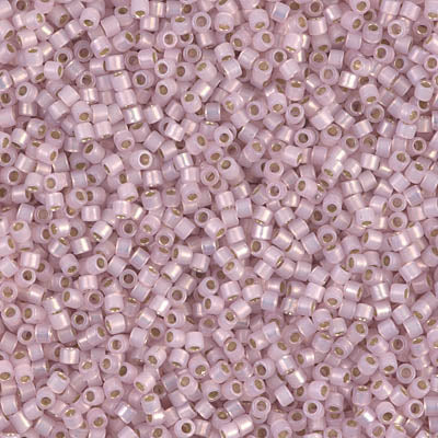 Miyuki Delica 11/0 - DB1457 Pale Rose Opal Silver Lined