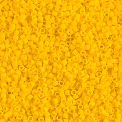 11/0 - DB1582 - Jaune canari mat Opaque · Miyuki Delica