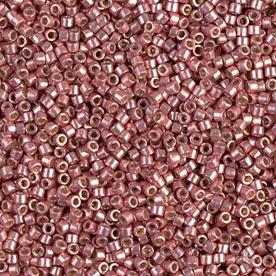 Miyuki Delica 11/0 - DB1839 Duracoat Galvanized Dark Coral