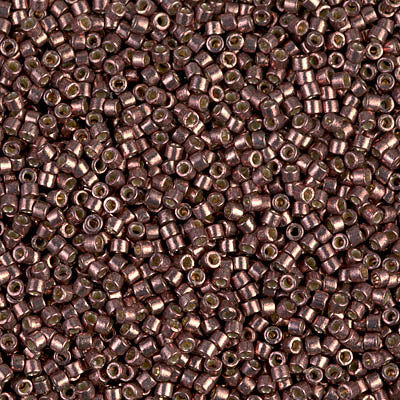 Miyuki Delica 11/0 - DB1843 Duracoat Galvanized Dark Mauve