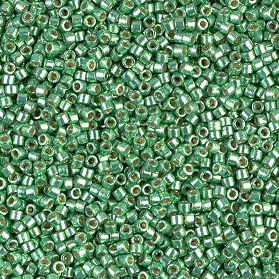 Miyuki Delica 11/0 - DB1844 Duracoat Galvanized Dark Mint Green
