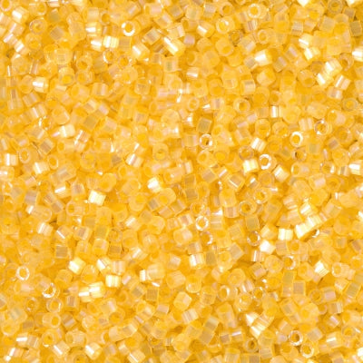 Miyuki Delica 11/0 - DB1861  Lt. Apricot AB Inside Dyed