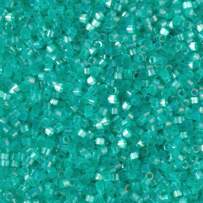 Miyuki Delica 11/0 - DB1869 Aqua Green AB Inside Dyed