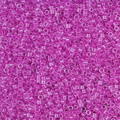 Miyuki Delica 11/0 - DB2038 Plum Crazy Luminous Neon Color