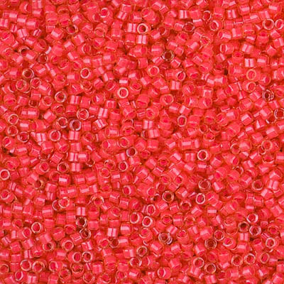 Miyuki Delica 11/0 - DB2051 Poppy Red Luminous Neon Color