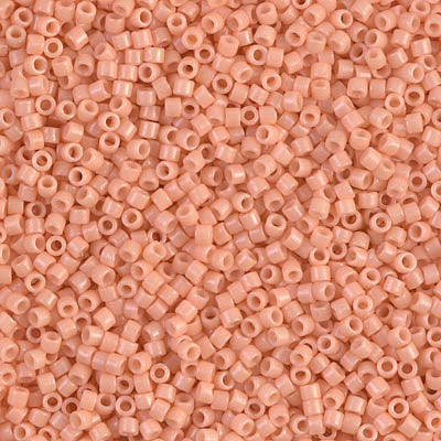 Miyuki Delica 11/0 - DB2111 Duracoat Dyed Peach