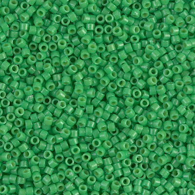 Miyuki Delica 11/0 - DB2126 Duracoat Dyed Fiji Green