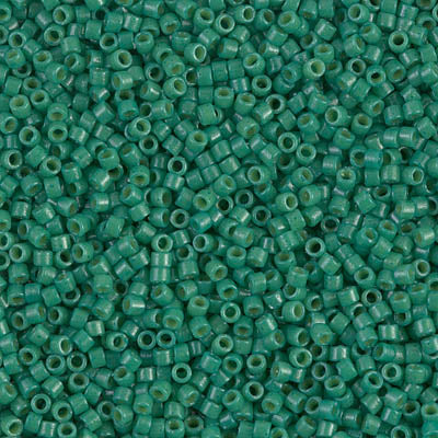 Miyuki Delica 11/0 - DB2127 Duracoat Dyed Emerald Green