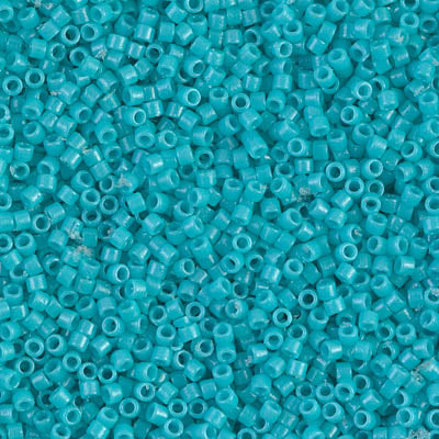 Miyuki Delica 11/0 - DB2130 Duracoat Dyed Turquoise Blue