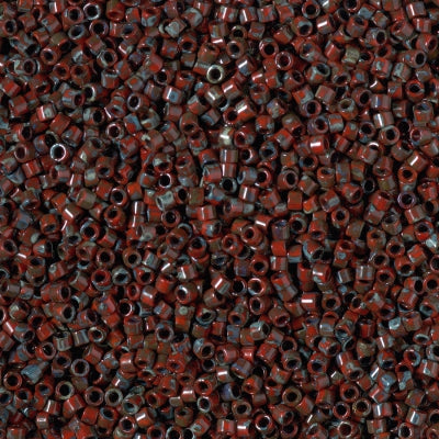 Miyuki Delica 11/0 - DB2263 Picasso Red Garnet