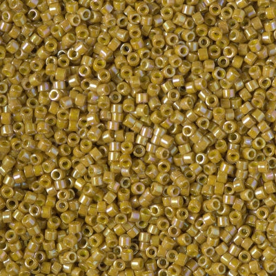 Miyuki Delica 11/0 - DB2272 Glazed Yellow Mustard AB