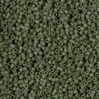 Miyuki Delica 11/0 - DB2291 Frosted Glazed Emerald Matte
