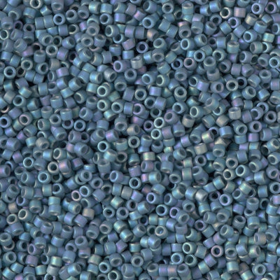 Miyuki Delica 11/0 - DB2316 Frosted Glazed Rainbow Blue Lapis Matte AB