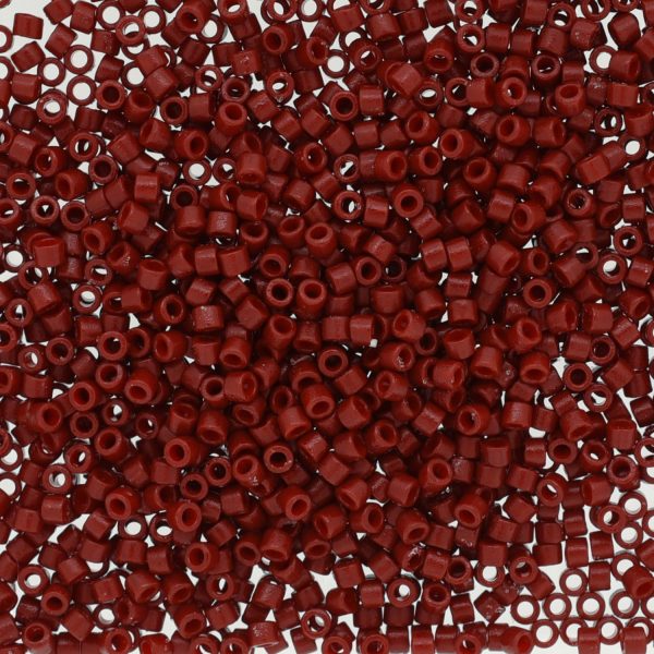 Miyuki Delica 11/0 - DB2354  Duracoat Dyed Dusty Red