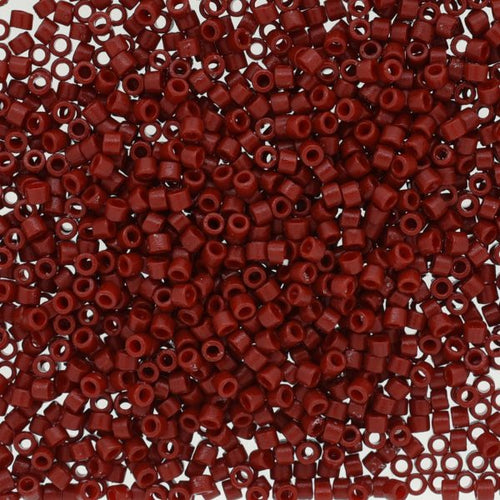 Miyuki Delica 11/0 - DB2354 Duracoat Dyed Dusty Red