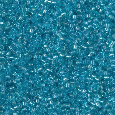 Miyuki Delica 11/0 - DB2382 Fancy Lined Aqua