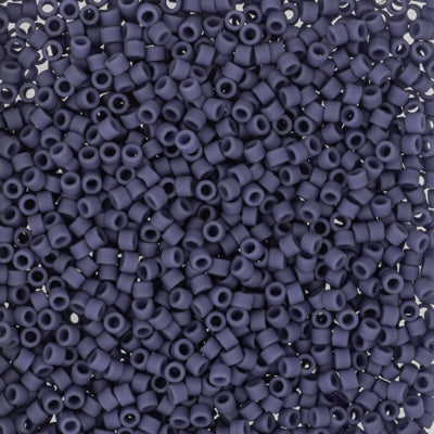 11/0 - DB2408 - Bleu acier mat · Miyuki Delica
