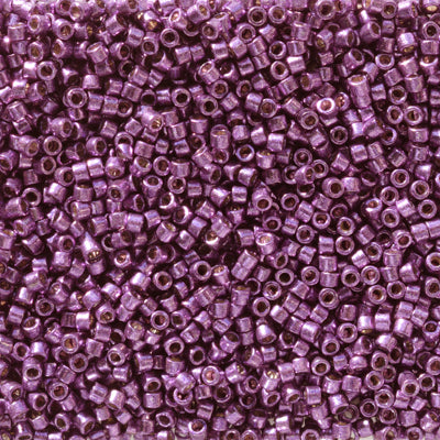 Miyuki Delica 11/0 - DB2508 Duracoat Galvanized Purple Orchid