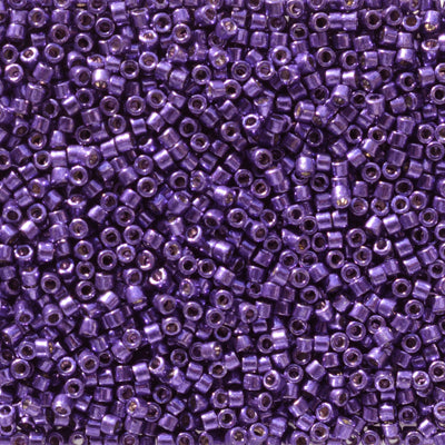 11/0 - DB2510 - Mauve foncé galvanisé Duracoat · Miyuki Delica