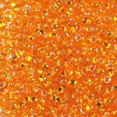 10/0 - SB97000 Orange cœur argenté · Preciosa rocaille