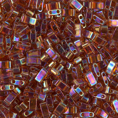 Miyuki Half TILA® - HTL0257 Transparent Amber AB