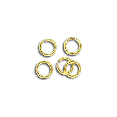 5 mm - Jump Rings Gold (approx.100 un)